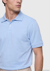 Orta Mavi Düz T-Shirt