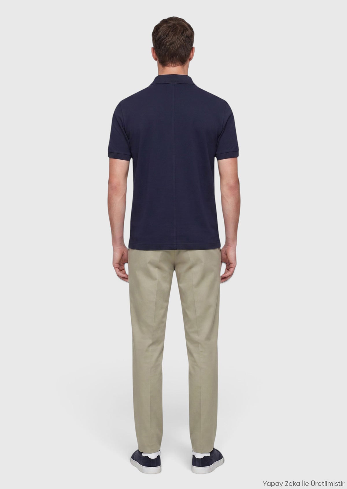 Lacivert Düz T-Shirt