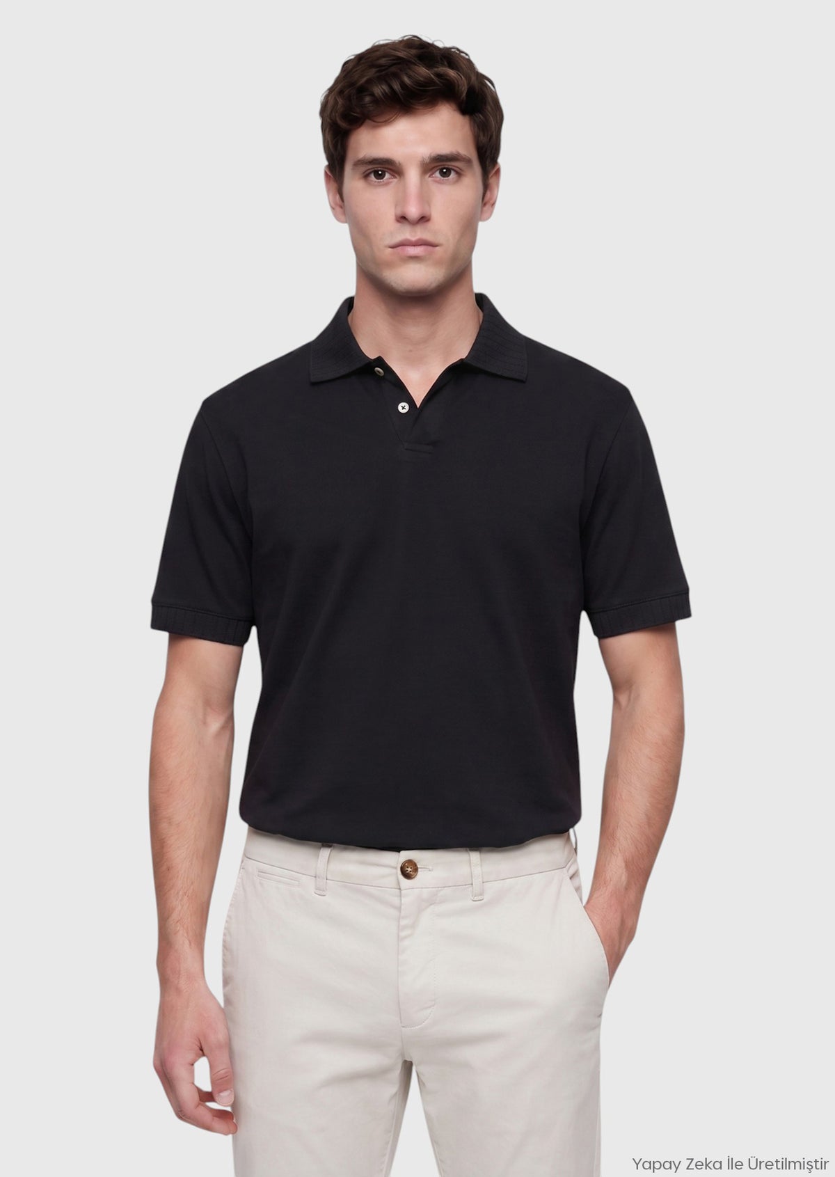 Siyah Düz T-Shirt
