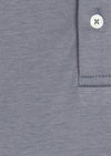 Antrasit Düz Pamuk Karışımlı T-Shirt