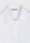 Beyaz Düz Pamuk Karışımlı T-Shirt