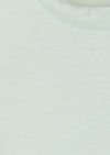 Mint Düz Pamuk Karışımlı T-Shirt