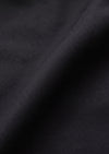 Siyah Düz Dokuma Regular Fit Casual Pamuk Karışımlı Pantolon