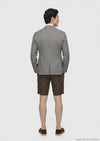 Gül Kurusu Shirt Shoulder Slim Fit %100 Keten Ceket