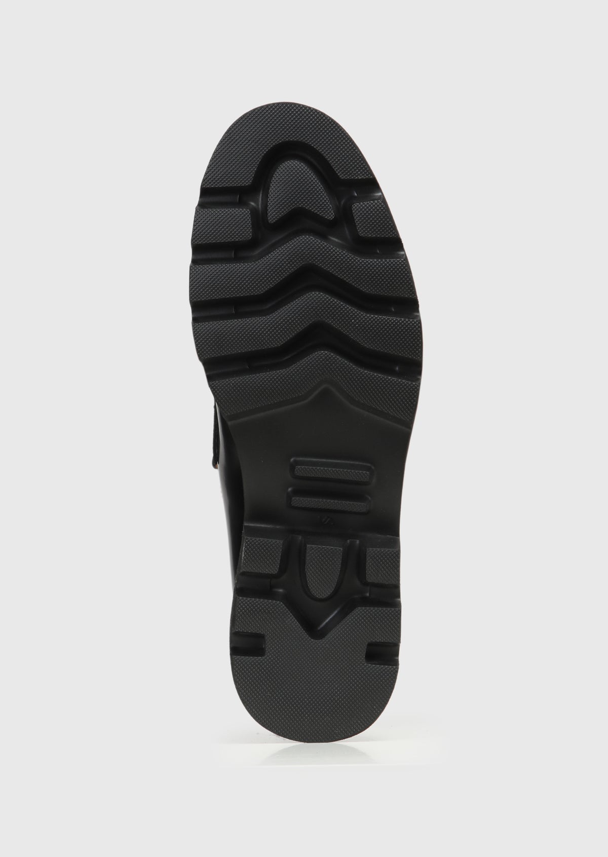 Siyah Deri Casual Loafer