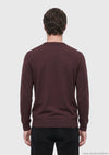 Mürdüm Düz Sweatshirt