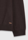 Kahverengi Düz Sweatshirt