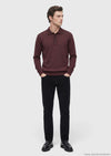 Bordo Düz Sweatshirt