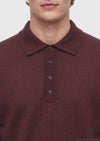 Bordo Düz Sweatshirt