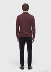 Bordo Düz Sweatshirt