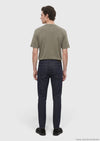 Lacivert Düz Regular Fit Denim Pamuk Karışımlı Pantolon