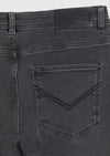 Antrasit Dokuma Slim Fit Casual Pamuk Karışımlı Pantolon