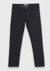 Lacivert Dokuma Slim Fit Casual Pantolon