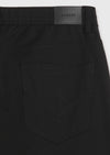 Siyah Dokuma Slim Fit Casual Pantolon