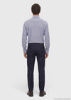 Lacivert Düz Slim Fit Denim Pamuk Karışımlı Pantolon