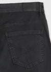 Antrasit Düz Dokuma Slim Fit Casual Pamuk Karışımlı Pantolon