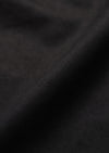 Siyah Düz Dokuma Slim Fit Casual Pamuk Karışımlı Pantolon