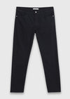 Lacivert Dokuma Regular Fit Casual Yün Karışımlı Pantolon