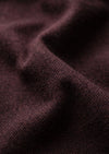 Bordo Desenli Shirt Shoulder Slim Fit Yün Karışımlı Ceket