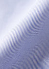 Mavi Çizgili Casual Fit Uzun Dokuma Casual %100 Pamuk Gömlek