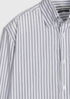 İndigo Düz Casual Fit Uzun Dokuma Casual %100 Pamuk Gömlek