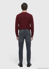Koyu İndigo Regular Fit Denim Pamuk Karışımlı Pantolon
