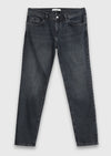 Koyu İndigo Regular Fit Denim Pamuk Karışımlı Pantolon