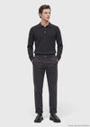 Gri Düz Dokuma Jogging Fit Casual Pantolon