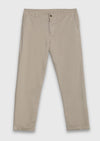 Bej Düz Dokuma Jogging Fit Casual Pantolon