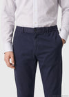 Lacivert Düz Dokuma Jogging Fit Casual Pantolon