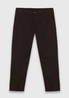 Mürdüm Düz Dokuma Jogging Fit Casual Pantolon