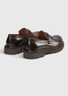 Kahverengi Deri Klasik Loafer