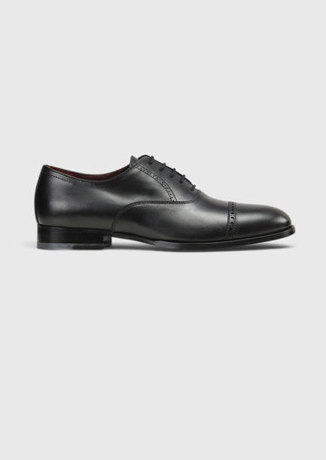 Black Leather Classical Shoes