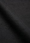 Siyah Düz %100 Pamuk T-Shirt