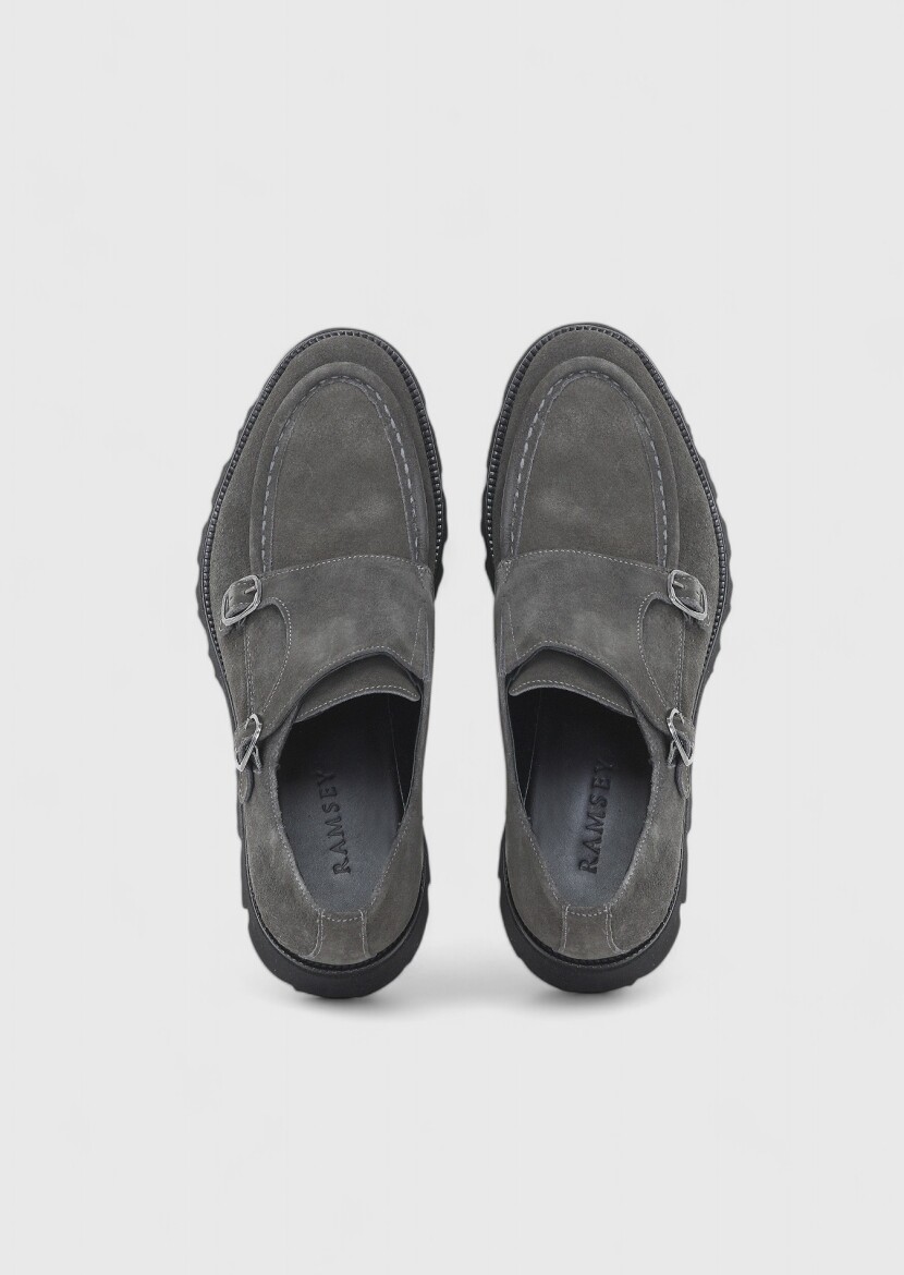 Dark Grey Loafer - 6