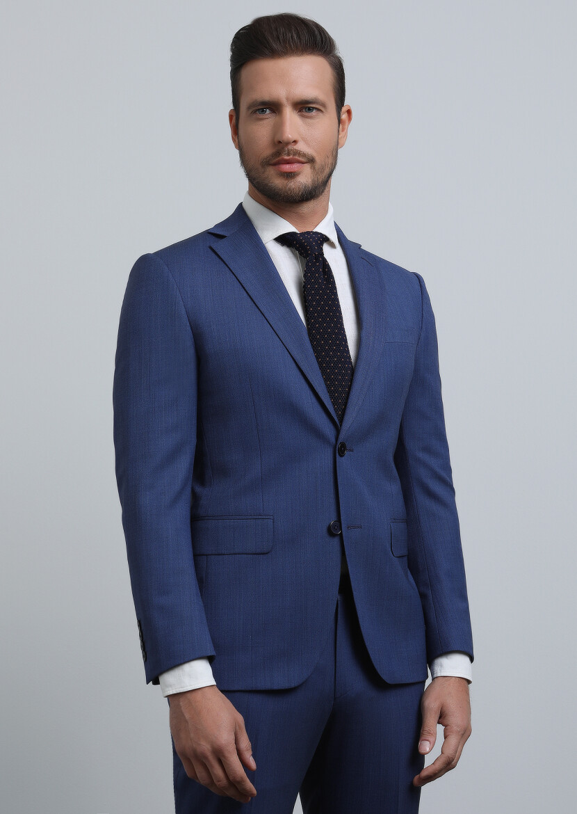 Ekru Regular Fit Dokuma Casual Pamuk Karışımlı Gömlek - 3