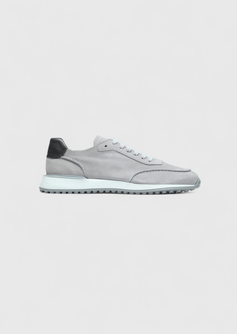 Grey Suede Sneaker - RAMSEY
