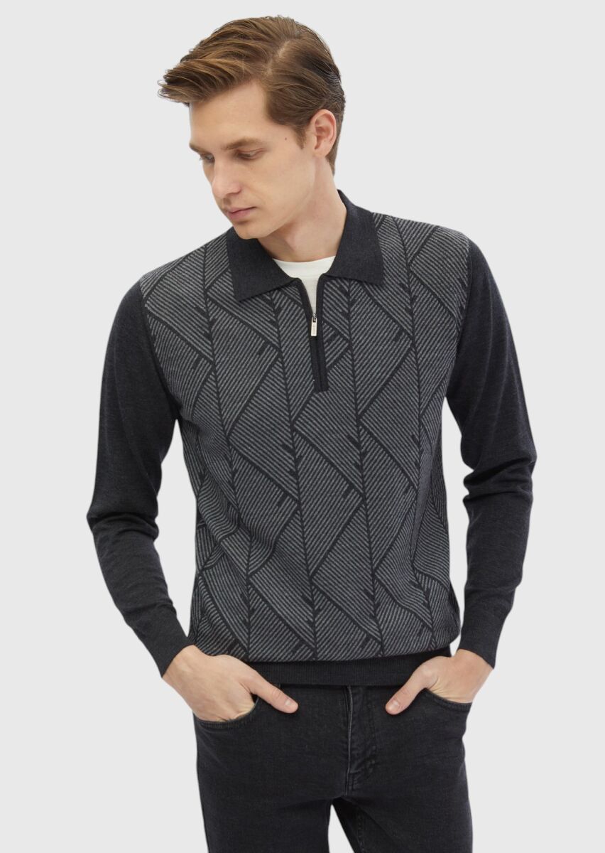 Hard Coal Knitwear Sweatshirt - 1