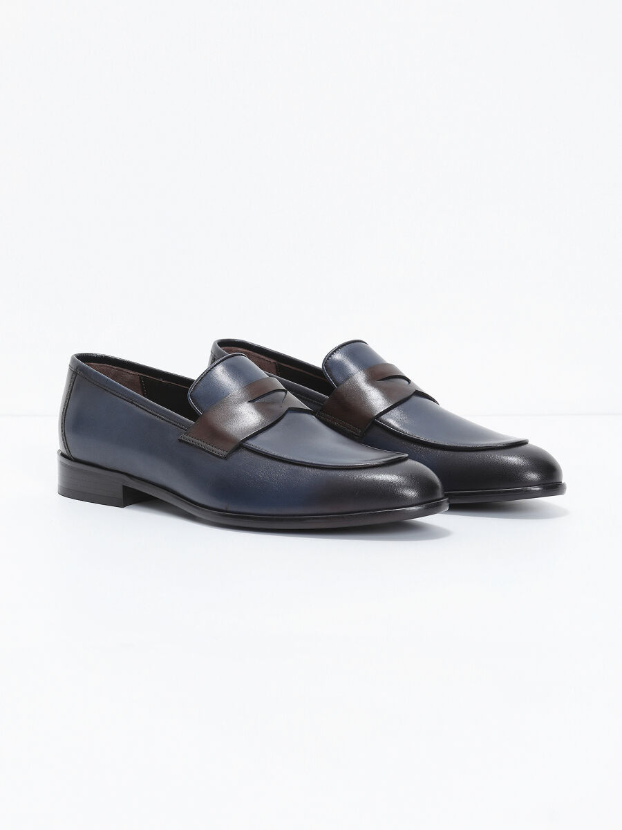 Lacivert Loafer - 2