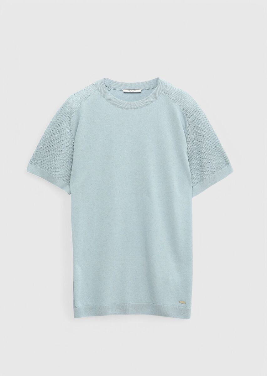 Light Blue Knitwear - 8