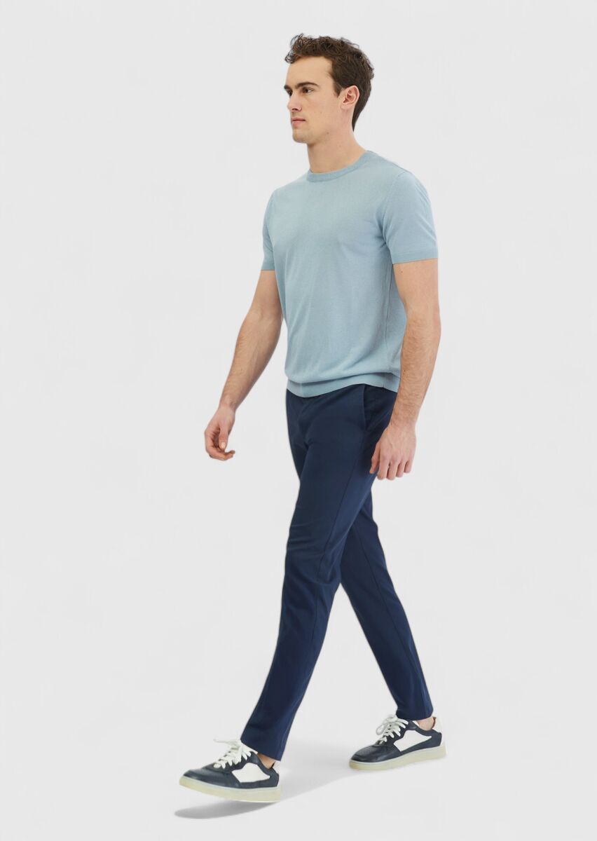 Light Blue Knitwear - 3