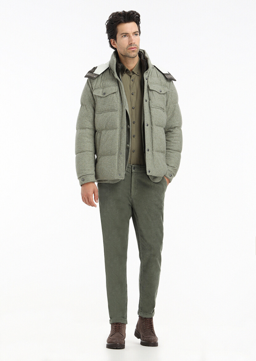 Light Green Knitting Coat 