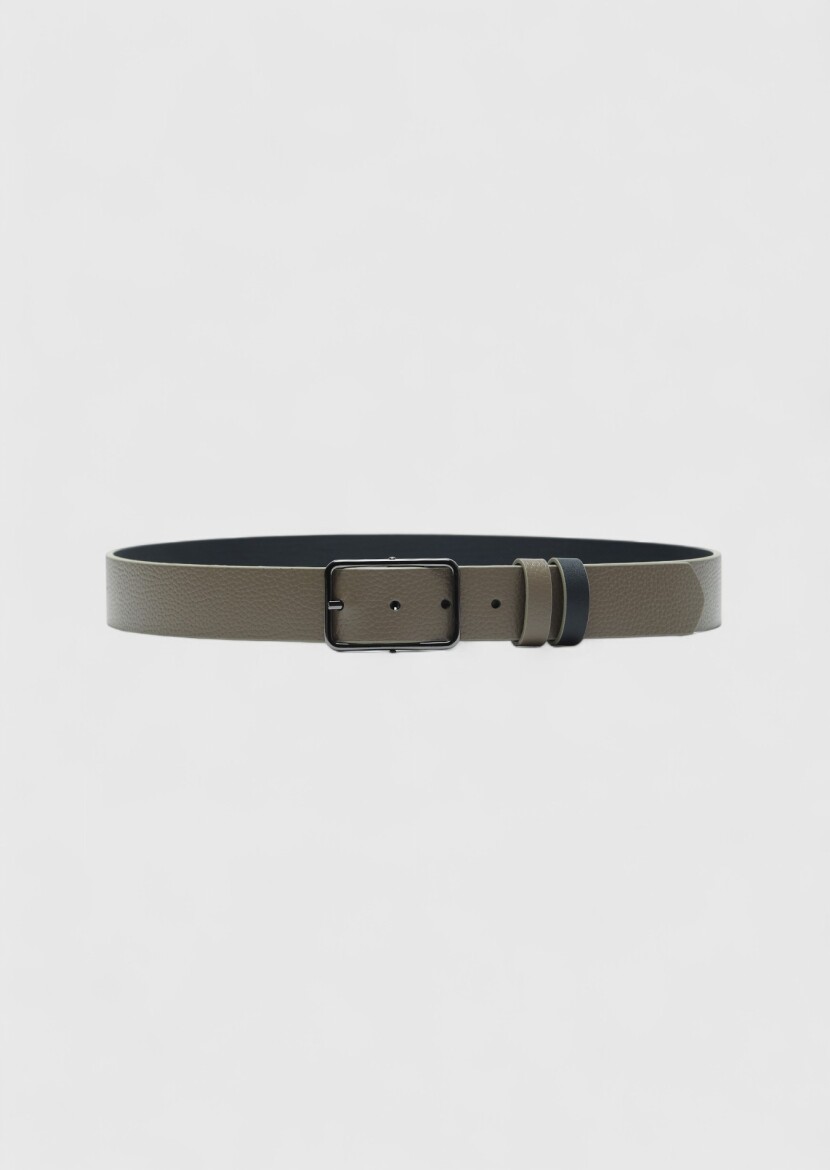 Mink Leather Belt - RAMSEY