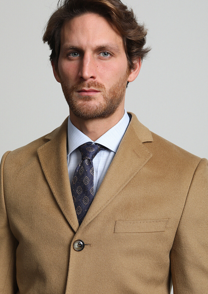 Mink Weaving Overcoat 