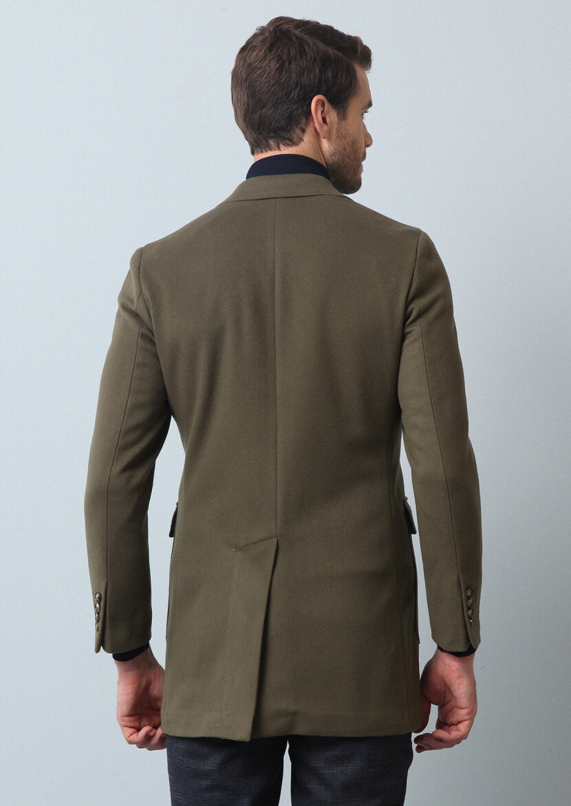 Mink Weaving Overcoat - 5
