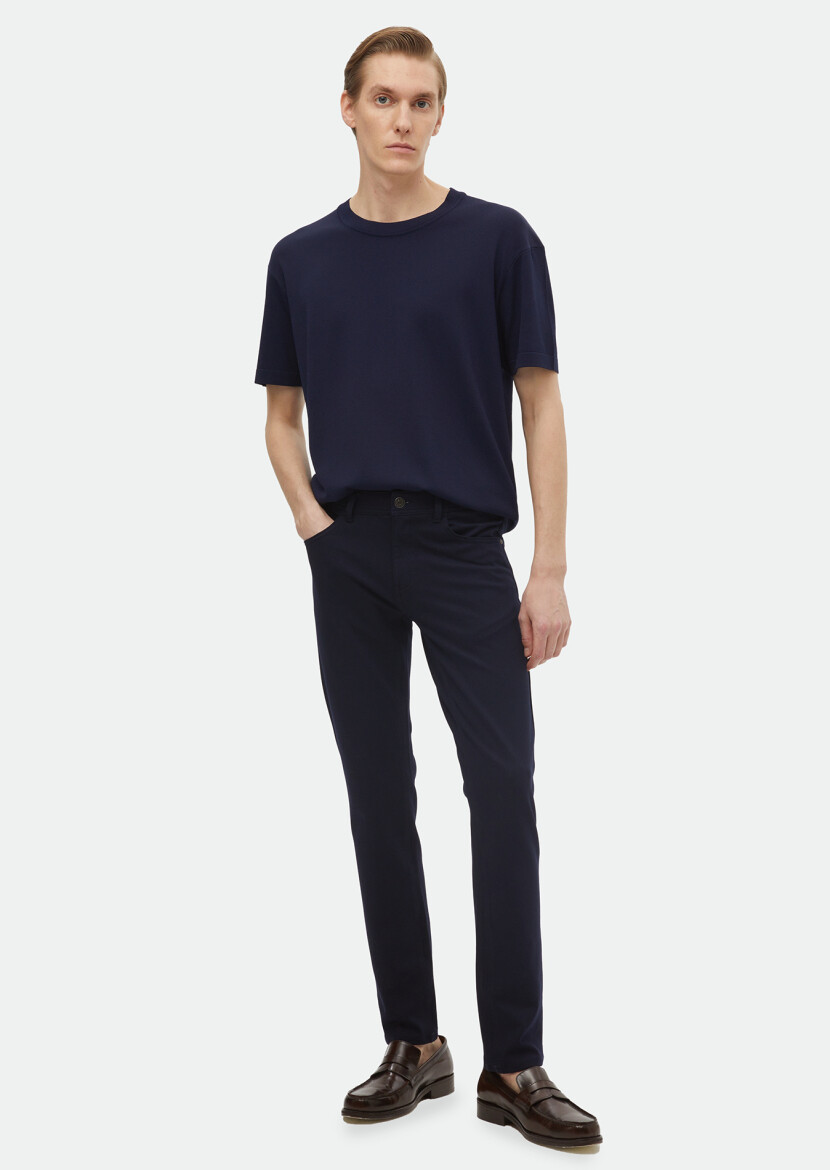 Navy Blue Knitwear 