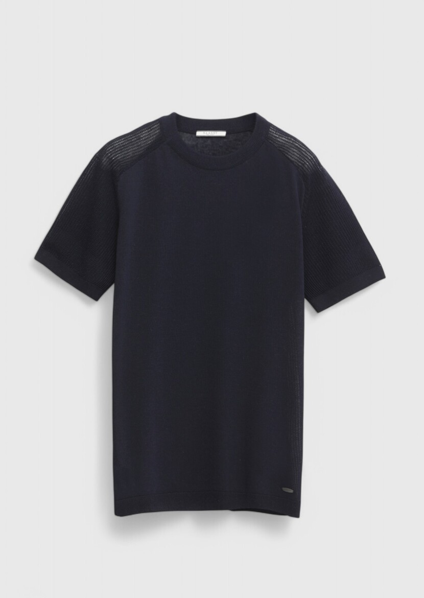Navy Blue Knitwear 