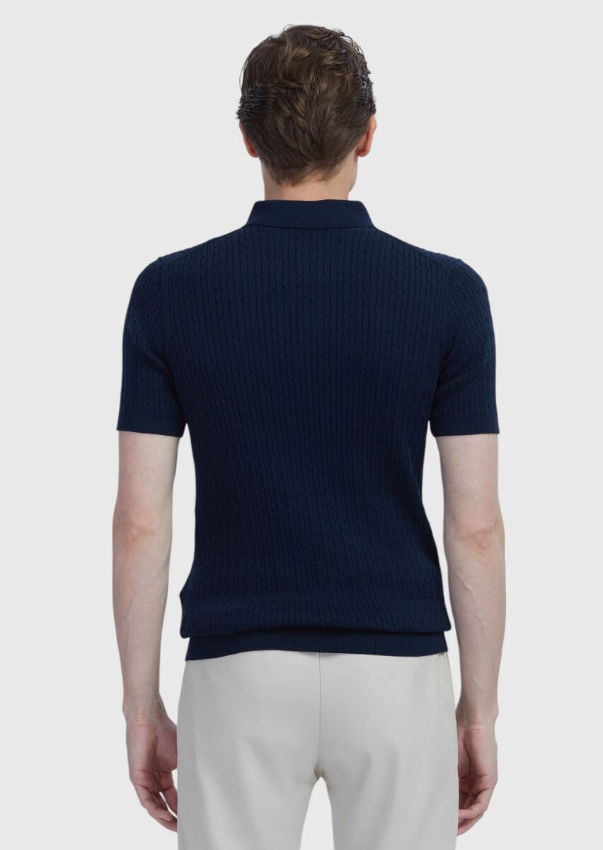 Navy Blue Knitwear - 6