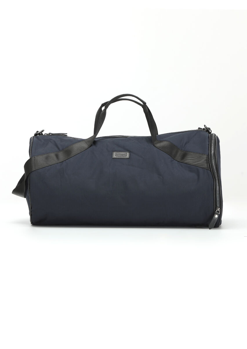 Navy Blue Material Bag - 1