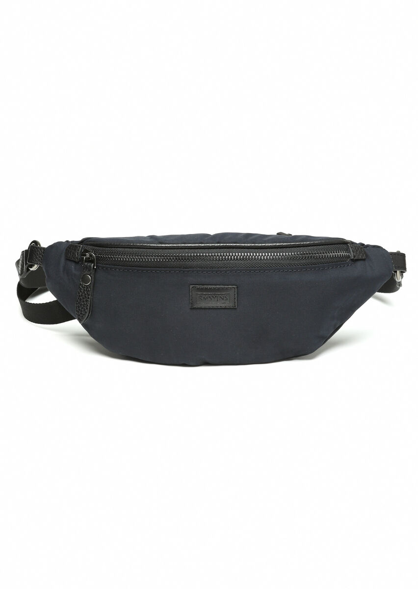 Navy Blue Material Bag - 1